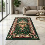 Luxury Turkish Design Carpet ( 2 x 4 Feet ) Green