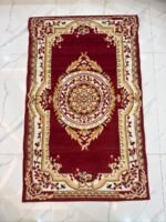 Luxury Turkish Design Carpet ( 3 x 5 Feet ) Maroon - Image 2