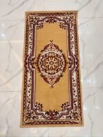 Luxury Turkish Design Carpet ( 2 x 4 Feet ) Golden - Image 2