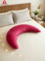 Moon Shape Comfort Pillow With Cover - Image 2